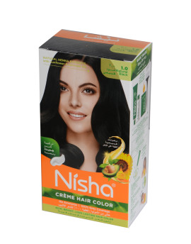 نيشا كريم لتلوين الشعر اسود طبيعي 1.0..