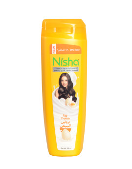 شامبو نيشا للشعر مع بروتين البيض 180 مل..